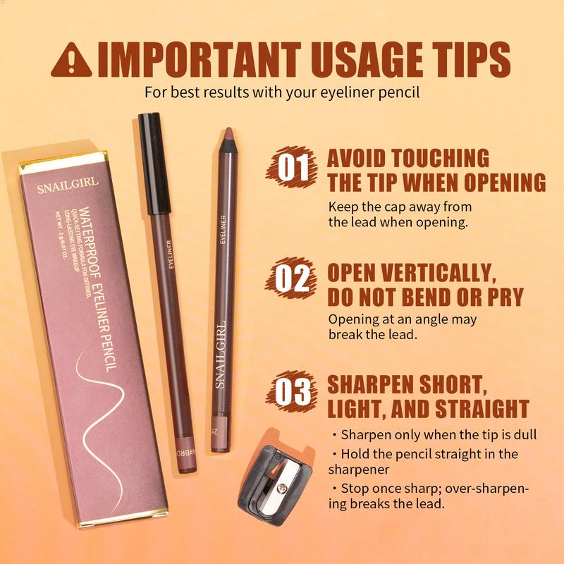 Last Day Buy 1 Get 1 Free✨24HR Waterproof Eyeliner Pencil