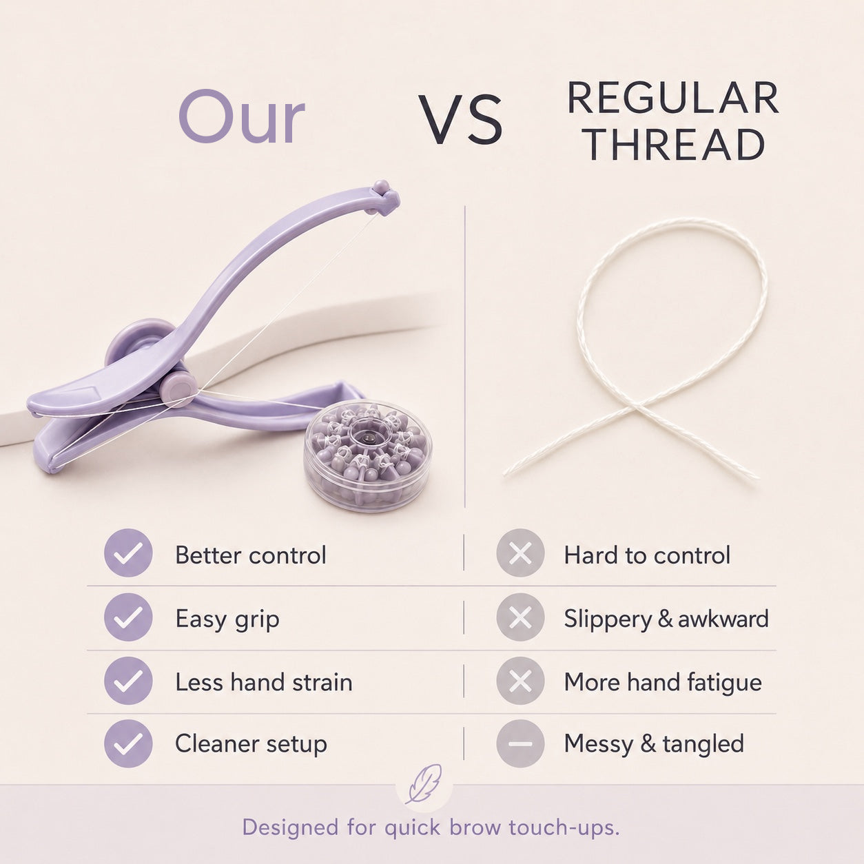 Last Day 50%OFF⏰Precise Brow Threading Tool