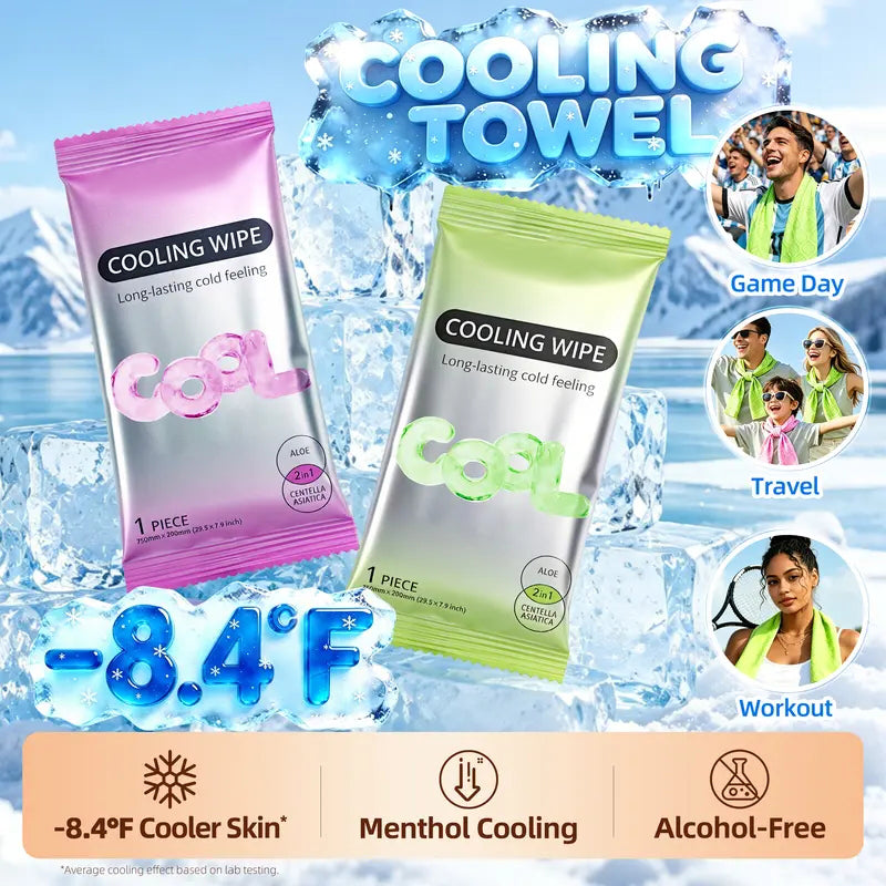 Instant & Long Lasting Cooling Relief ❄