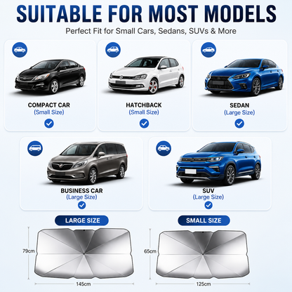 🏆LAST DAY SALE 60% OFF!!💕Car SunShade Foldable Heat Protector