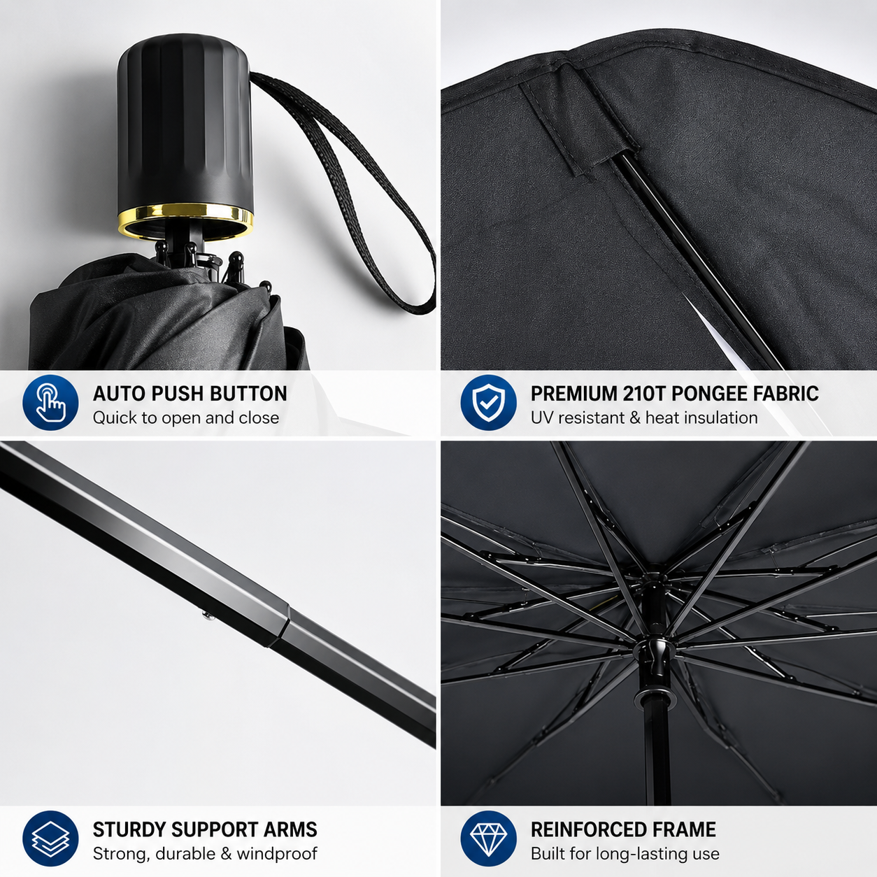 🏆LAST DAY SALE 60% OFF!!💕Car SunShade Foldable Heat Protector
