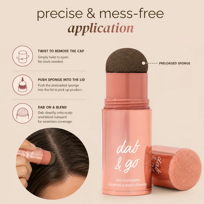 shape tape dab & go hair concealer