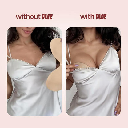 Adhesive Bra – Sticky Bra, Waterproof & Sweat-proof Invisible Bra, Reusable Silicone