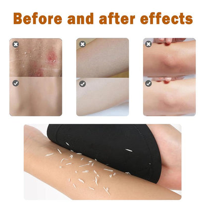 4 Counts Soft Rubber Shower Scrubber🧽for Efficient Cleansing Body