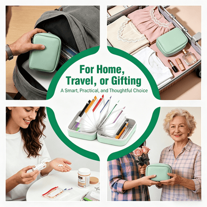 Waterproof Pill Pouch Set – Large Weekly Travel Medicine Organizer💊