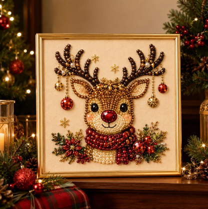 🎅Christmas Pearl Art DIY Kit — Create Your Own Sparkling Holiday Decor
