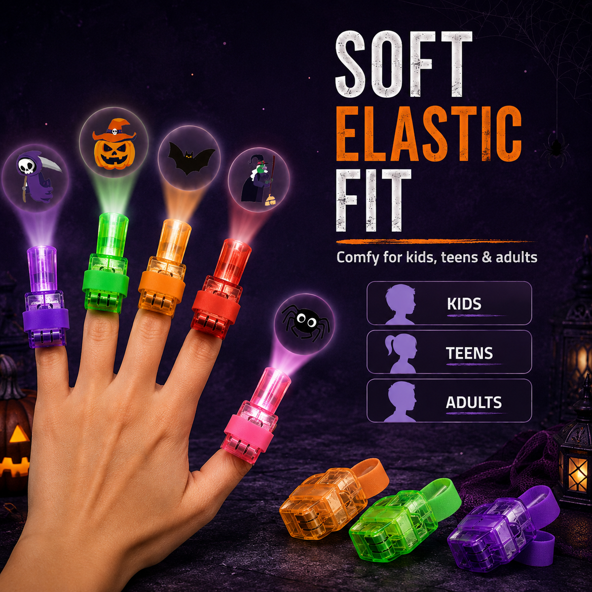🎃Halloween Finger Lights