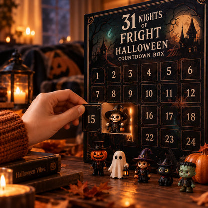 🔥Limited time 50% OFF 🎃-2026 Halloween Countdown Advent Calendar Gift Box
