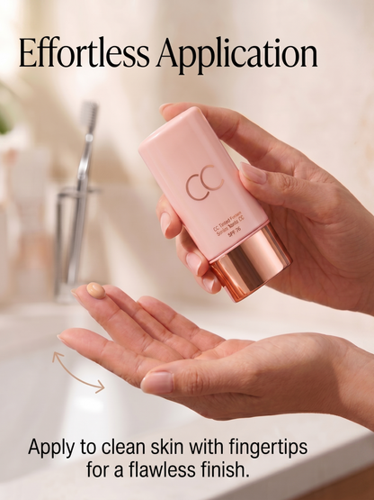 CC Tinted Serum ¨C Shade-Adaptive Coverage, 24H Hydration & Waterproof Wear