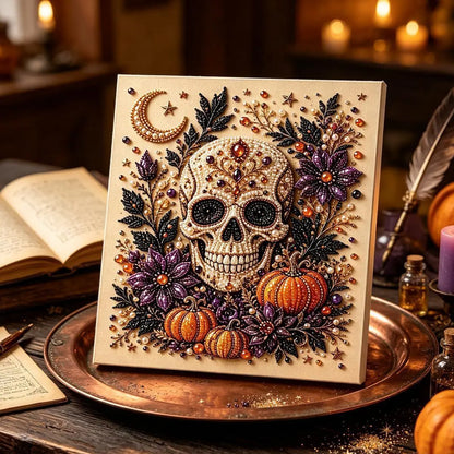 🎃 Halloween Pearl Bead Art DIY Kit – Sparkling Seasonal Craft & Décor👻
