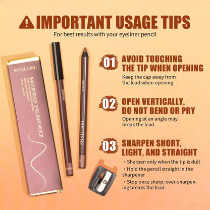 Last Day Buy 1 Get 1 Free✨24HR Waterproof Eyeliner Pencil